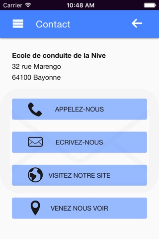 Ecole de Conduite de la Nive screenshot 3