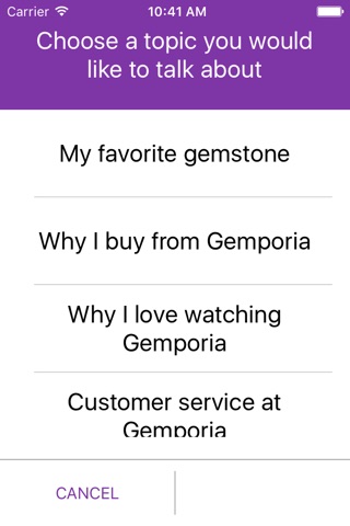 Gemporia Viewers Voice screenshot 3