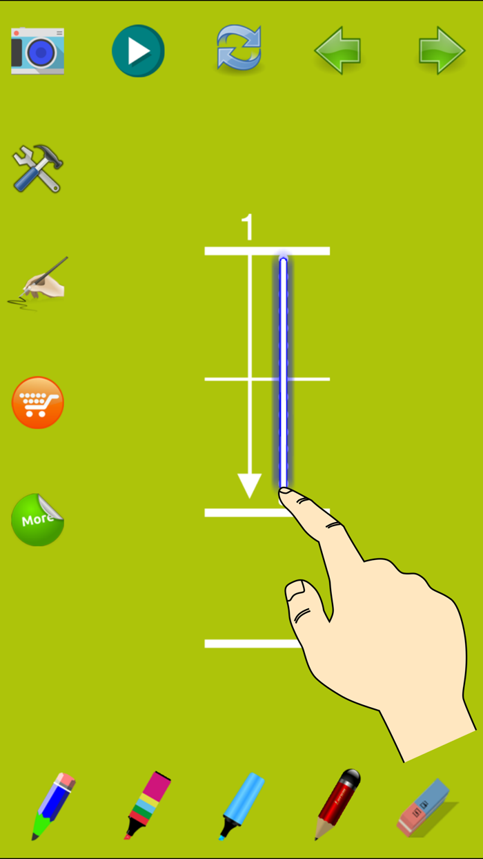 Trace Letter Level 10, Number