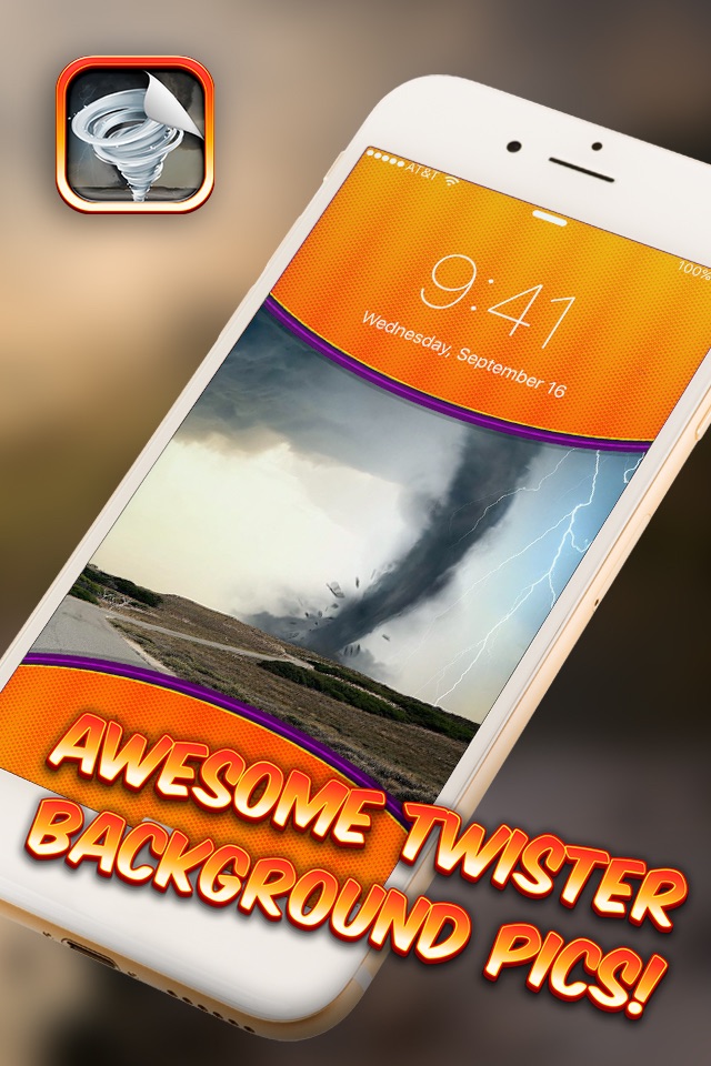Tornado Wallpapers Free – Thunder.storm Background Themes and Nature Landscape Photo.s screenshot 2