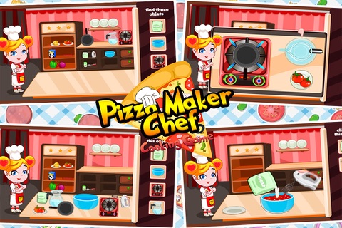 Pizza Maker Chef - Kitchen Cooking Game screenshot 2