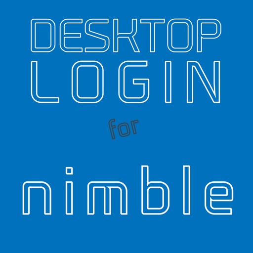 DESKTOP LOGIN for nimble icon