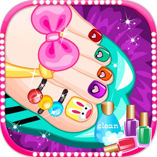 Pedicure Salon - Fashion Beauty Manicure Diary，Girl Free Funny Games icon