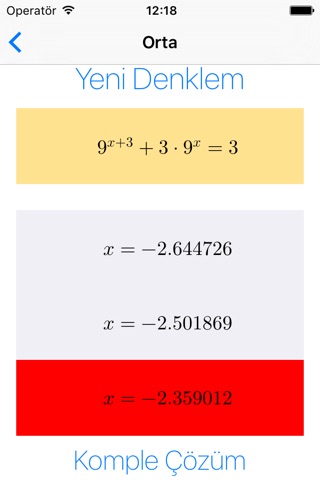 Exponential Equations   ++ screenshot 3