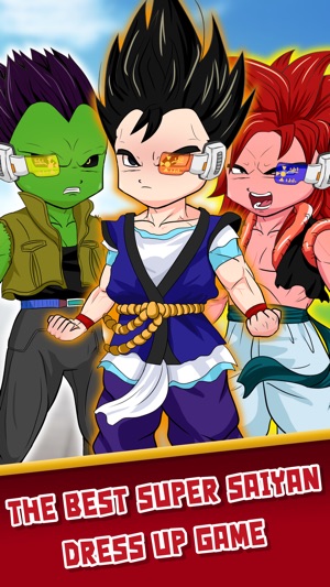 DBZ Goku Royale Dress Up  - Create Your 