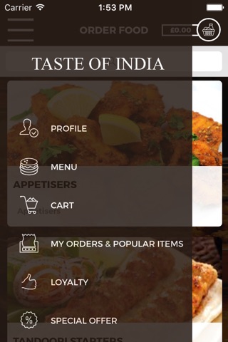 TASTE OF INDIA RUTHERGLEN screenshot 3