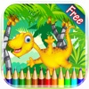 Dinosaur Coloring Book 3 - Drawing and Painting Colorful for kids games free