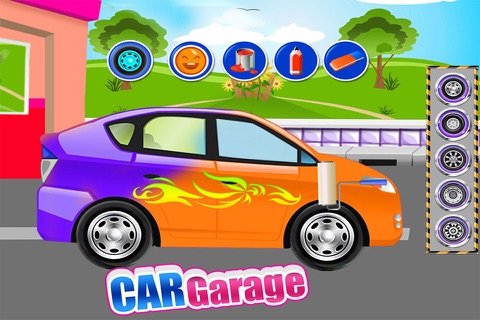 Car Garage - Mechanic Factory Simulator Games Salon & Spa for Kids Free screenshot 3