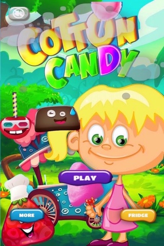 Cooking Cookies Cotton Candy-Make tasty cotton candies game for doora screenshot 2