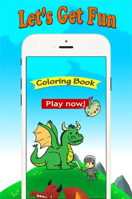 Game screenshot Dragon Paint and Coloring Book: Learning skill best of fun games free for kids mod apk