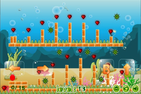 Fire Ball In The Sea - Fire Boy Adventure screenshot 3