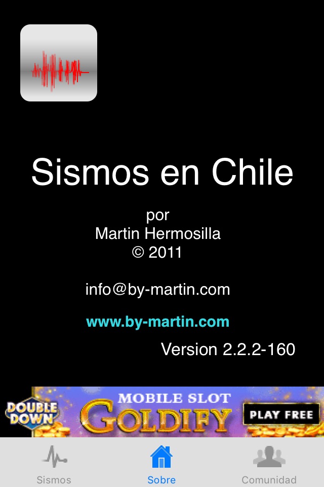 Sismos en Chile screenshot 4