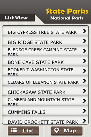 Tennessee State Parks & National Parks Guide screenshot 3