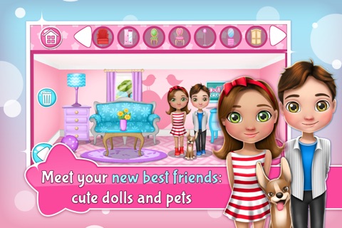 Dollhouse Design Games: Decorate your dream home and make amazing interior designs screenshot 3