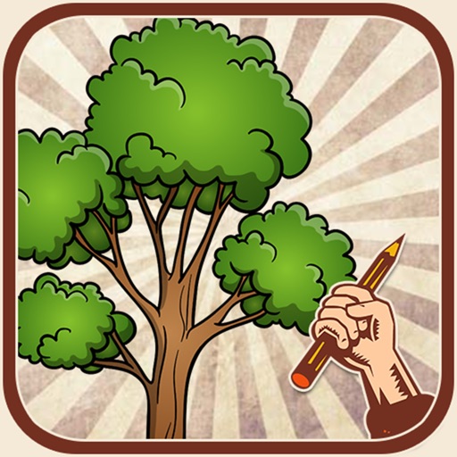 Art of Draw Jungle Trees iOS App