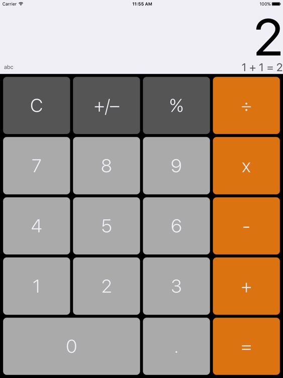 simpleCalc+