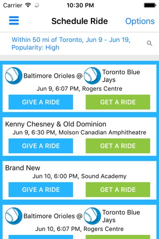 eventride screenshot 4