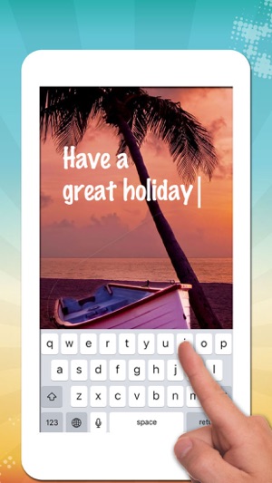 Vacation Greeting Cards - Summer Holiday Greetings, Wallpape(圖2)-速報App