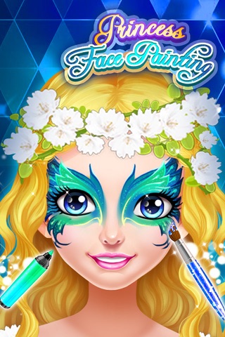 Face Paint Princess Salon - Makeup, Makeover, Dressup and Spa Games screenshot 3