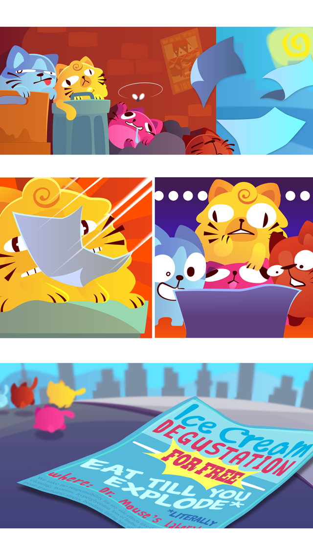 How to cancel & delete Ice Cream Cats - Funny Kittens Puzzle Game from iphone & ipad 1