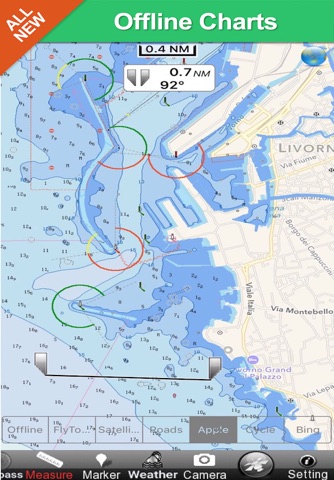 Arcipelago Toscano HD charts screenshot 2