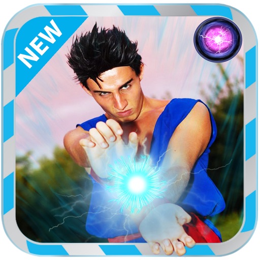 100 Super Saiyan Effets Speciaux Camera  : New Photo Montage With Own Photo Or Camera Icon