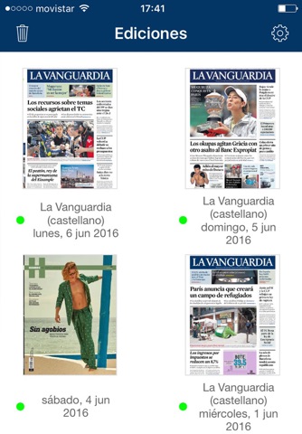 La Vanguardia edición impresa screenshot 2