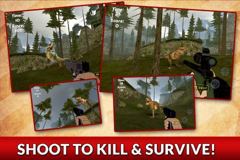 2016 Dino Sniper Hunter Challenge - Shoot to Kill Last Dinosaur Survival Mission screenshot 4