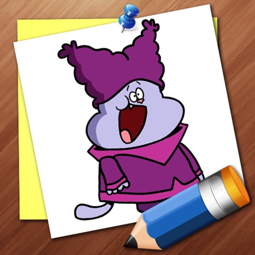 Draw Chowder Friends Version iOS App