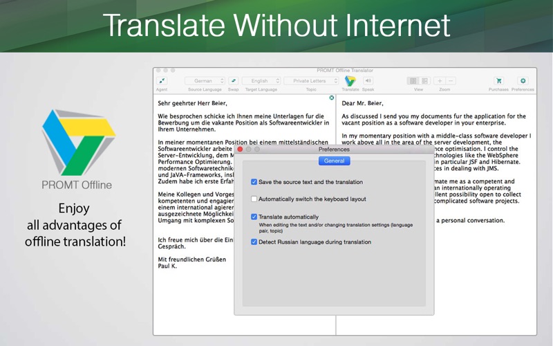 PROMT Offline Translator English Pack