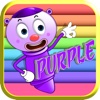 Funny Crayons - Purple