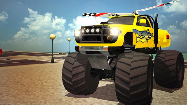 Flying 4x4 Off Road Racing Truck(圖3)-速報App