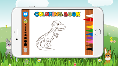How to cancel & delete My Dinosaur Coloring Page for Preschool from iphone & ipad 3