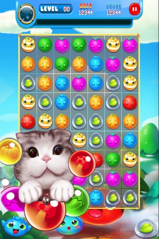 Pop Cat Match : Jelly Dash Mania screenshot 2