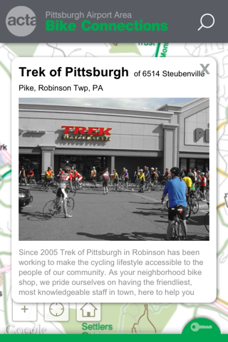 ACTA Bike Map screenshot 3