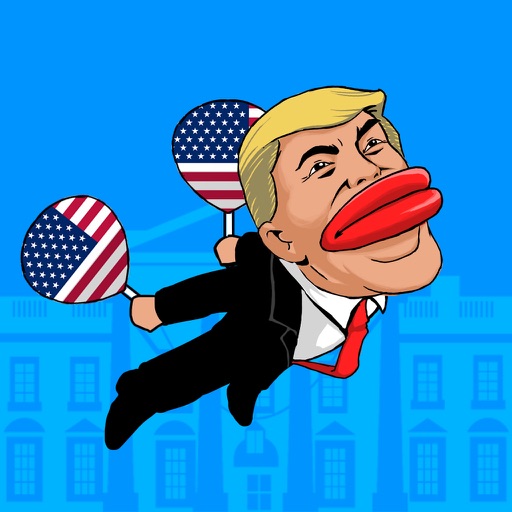 Trumpet Survivor? - Flappy Trump to the Whitehouse iOS App