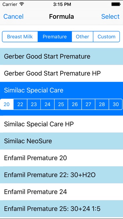 NICU Nutrition Calculator