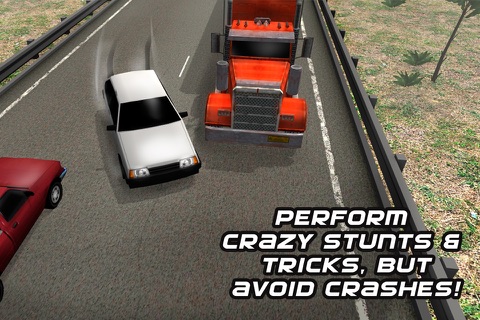 Russian Lada Car Traffic Race 3D Full screenshot 2