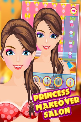 Princess Makeover Salon - Girls Game screenshot 2