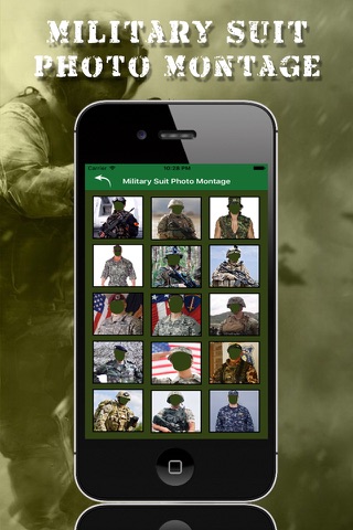 Military Suit Photo Montage HD screenshot 3