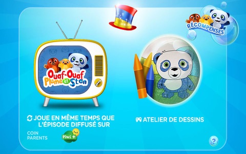 « Ouaf Ouaf, Plume et Stan » avec Piwi+ screenshot 3