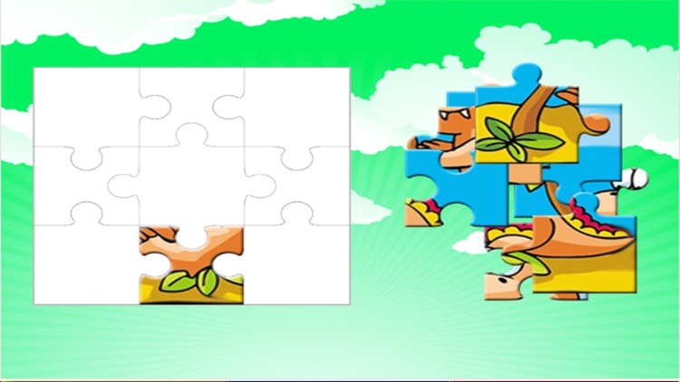 dinosaur puzzle for kids preschool