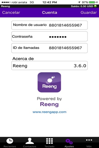 Reeng App screenshot 2