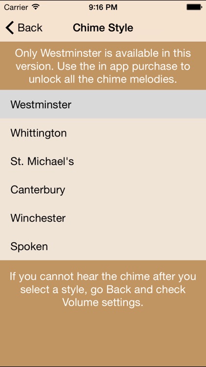Westminster Chimes Lite screenshot-3
