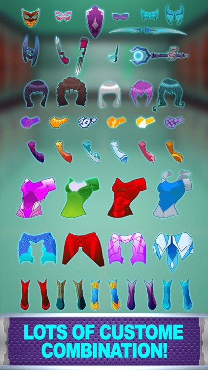 Super Hero Princess Dress-Up 2 – Beauty Makeover Games for Girls Free screenshot-4