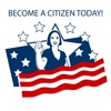 US Citizenship Test Study Guide:Exam Prep Courses with Glossary