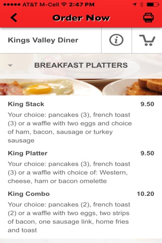 Kings Valley Diner screenshot 2