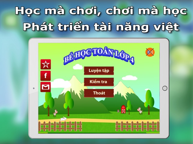 Bé học toán lớp 4