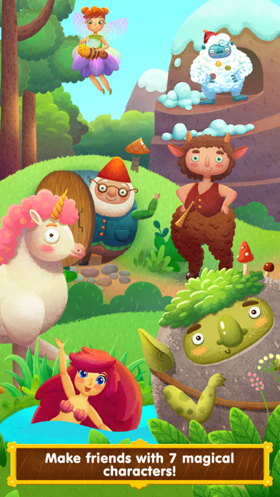 How to cancel & delete Wonderland Free - fairy-tale game for kids from iphone & ipad 1