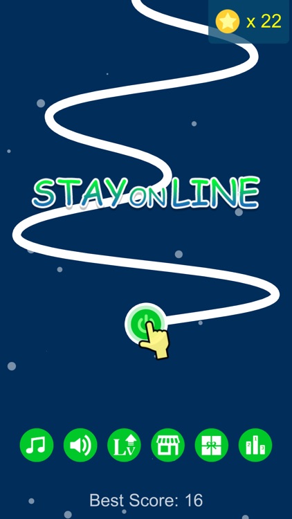 Stay on Line - Line Runner